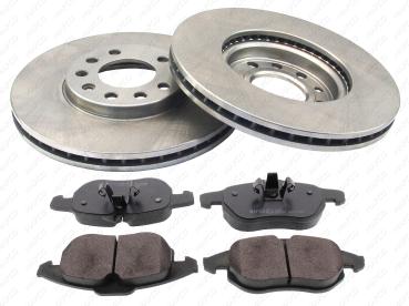Bremsensatz HPS, beschichtet Vorderachse (47709HPS), Opel & Vauxhall